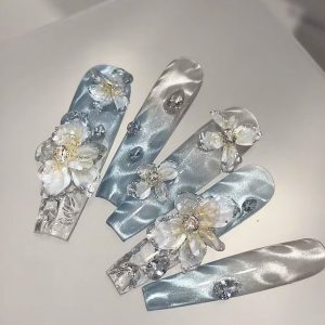 Frost Blossom in Blue